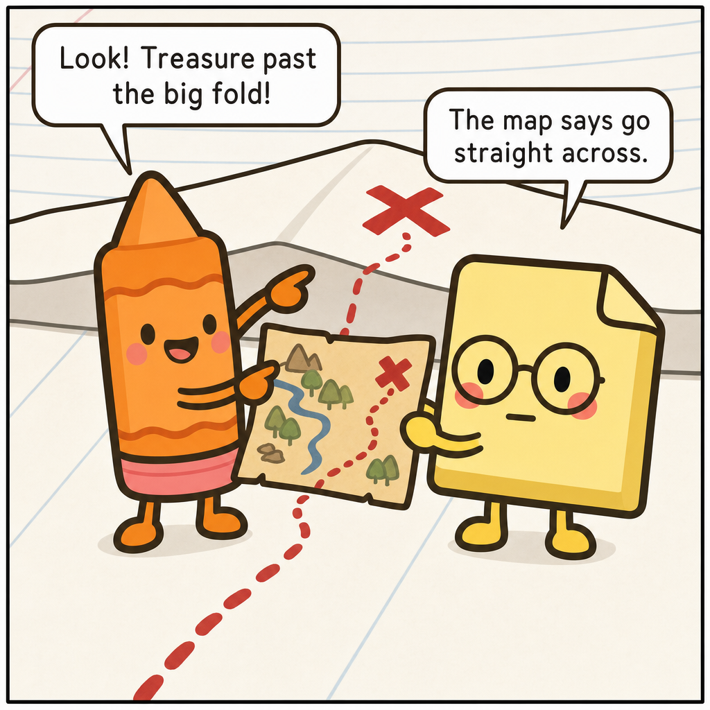 Colo Crosses The Big Fold — panel 1