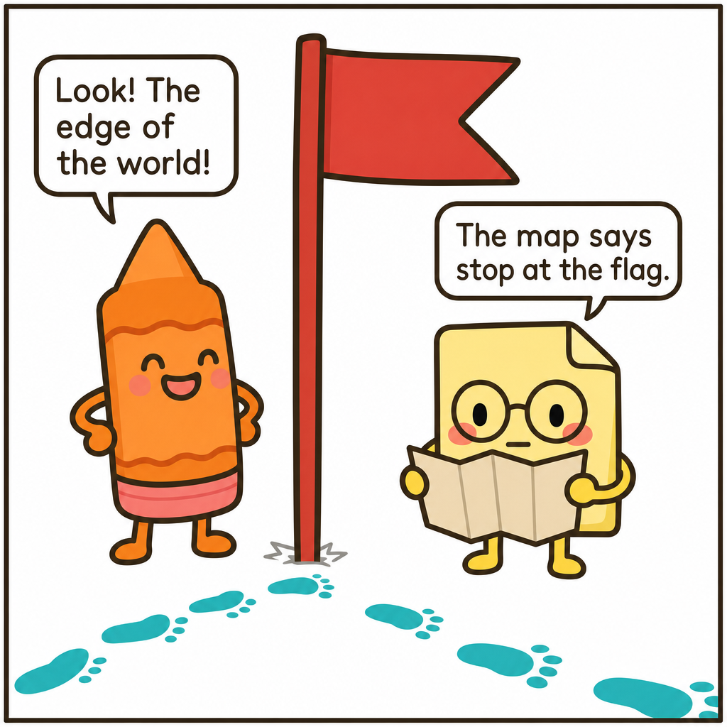 The Edge Of The Page — panel 1