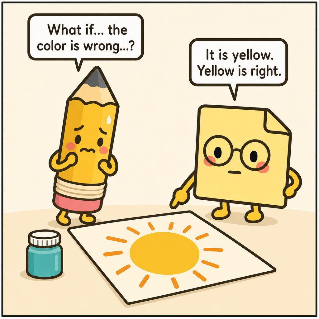 Smudge Paints The Sun — panel 2