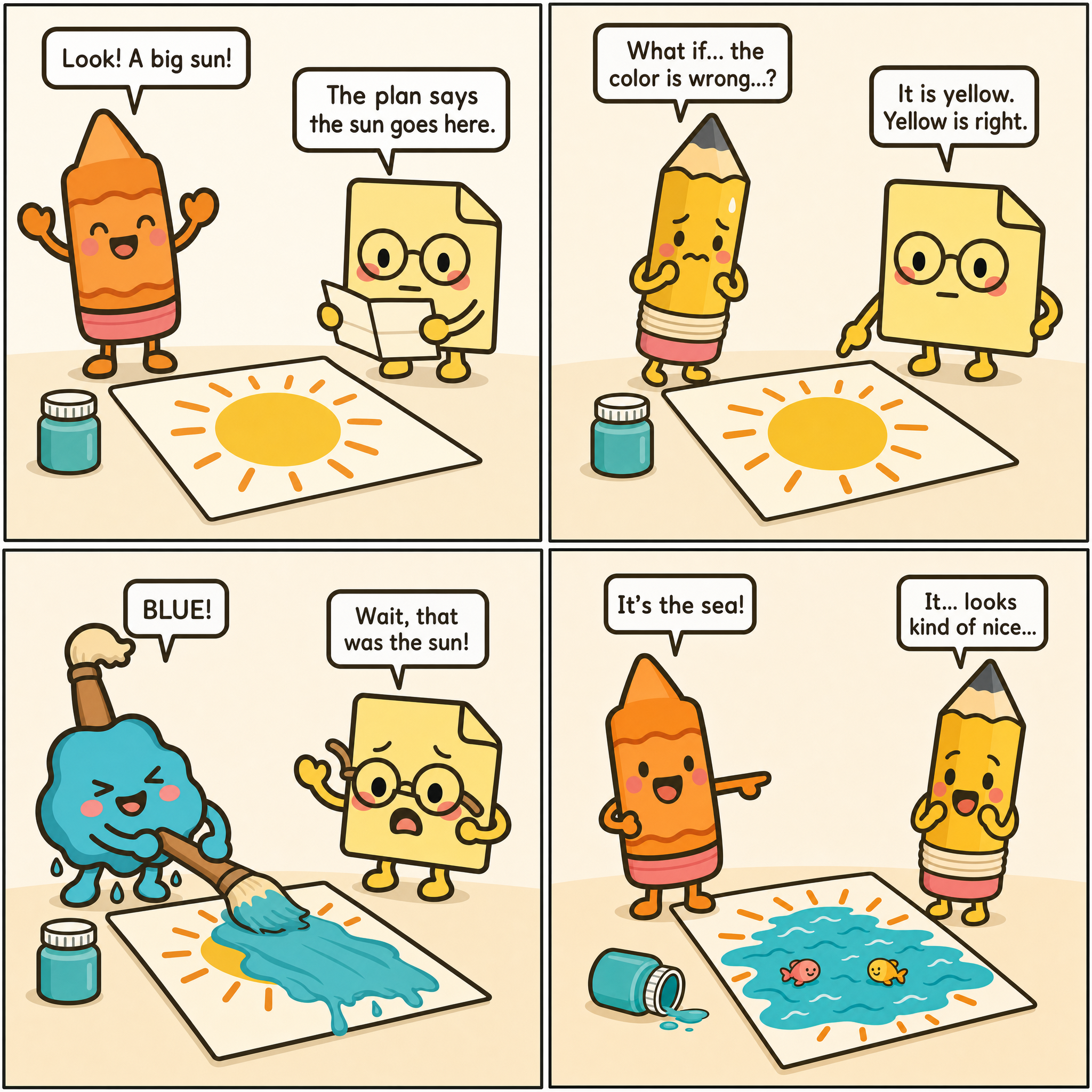 Smudge Paints The Sun