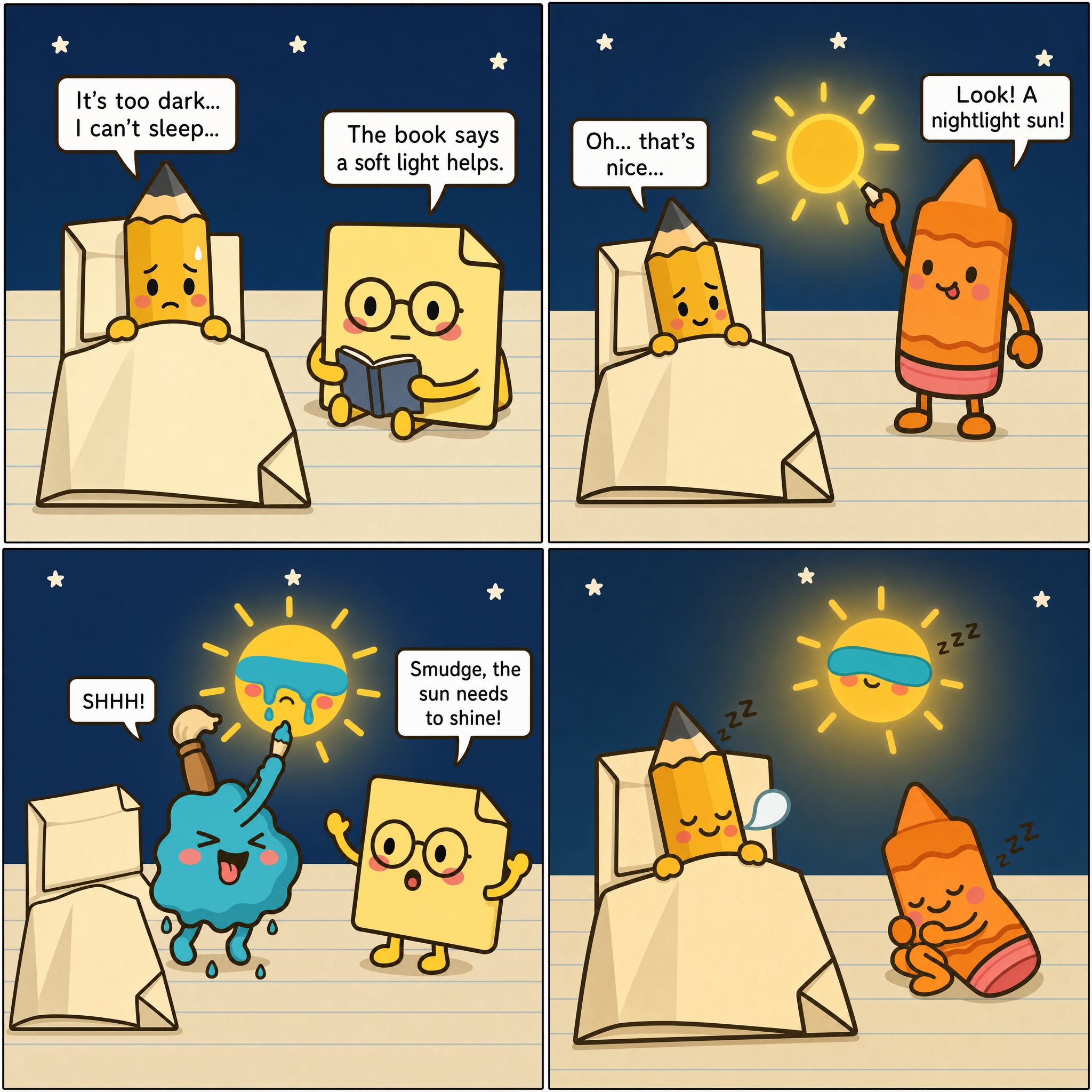 Colo Draws A Nightlight