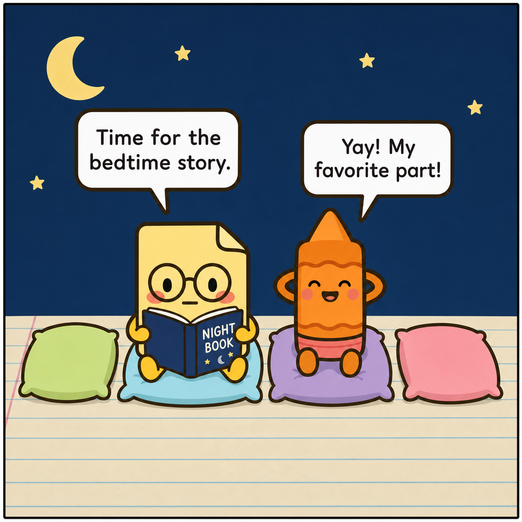 Sticky Reads The Stars — panel 1
