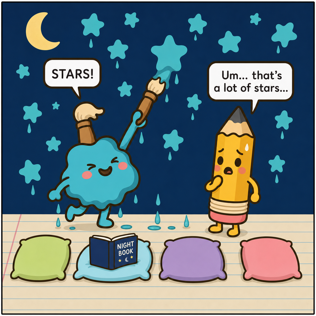 Sticky Reads The Stars — panel 2