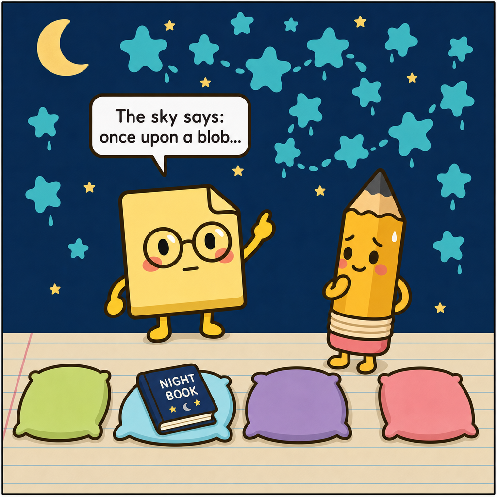 Sticky Reads The Stars — panel 3