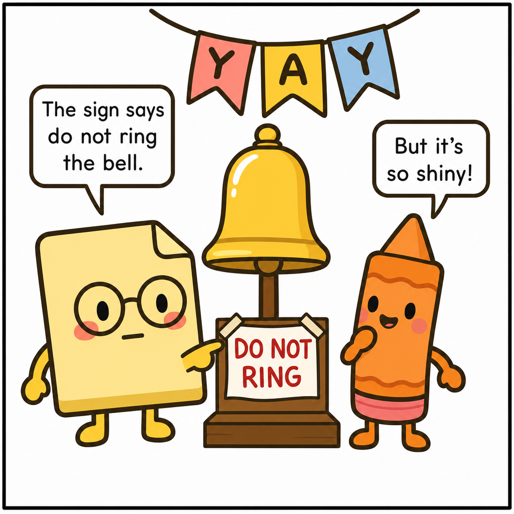 The Do Not Ring Bell — panel 1