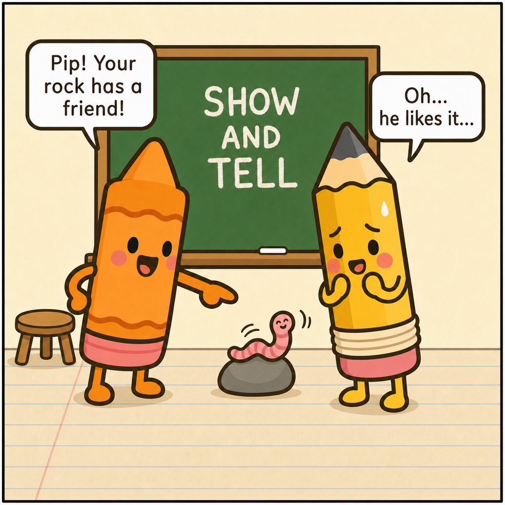 Smudge Brings A Worm — panel 4