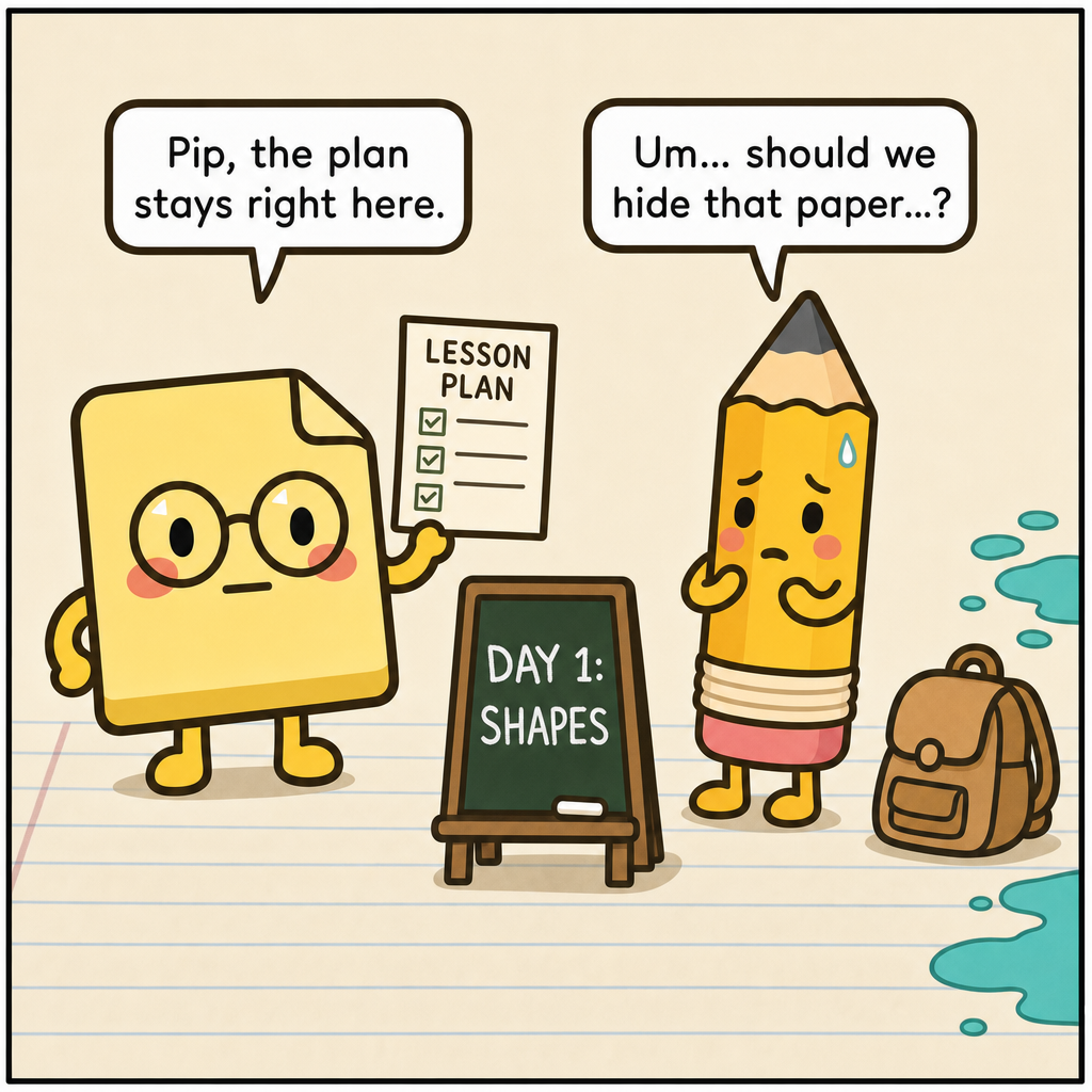 Smudge Eats The Lesson Plan — panel 2