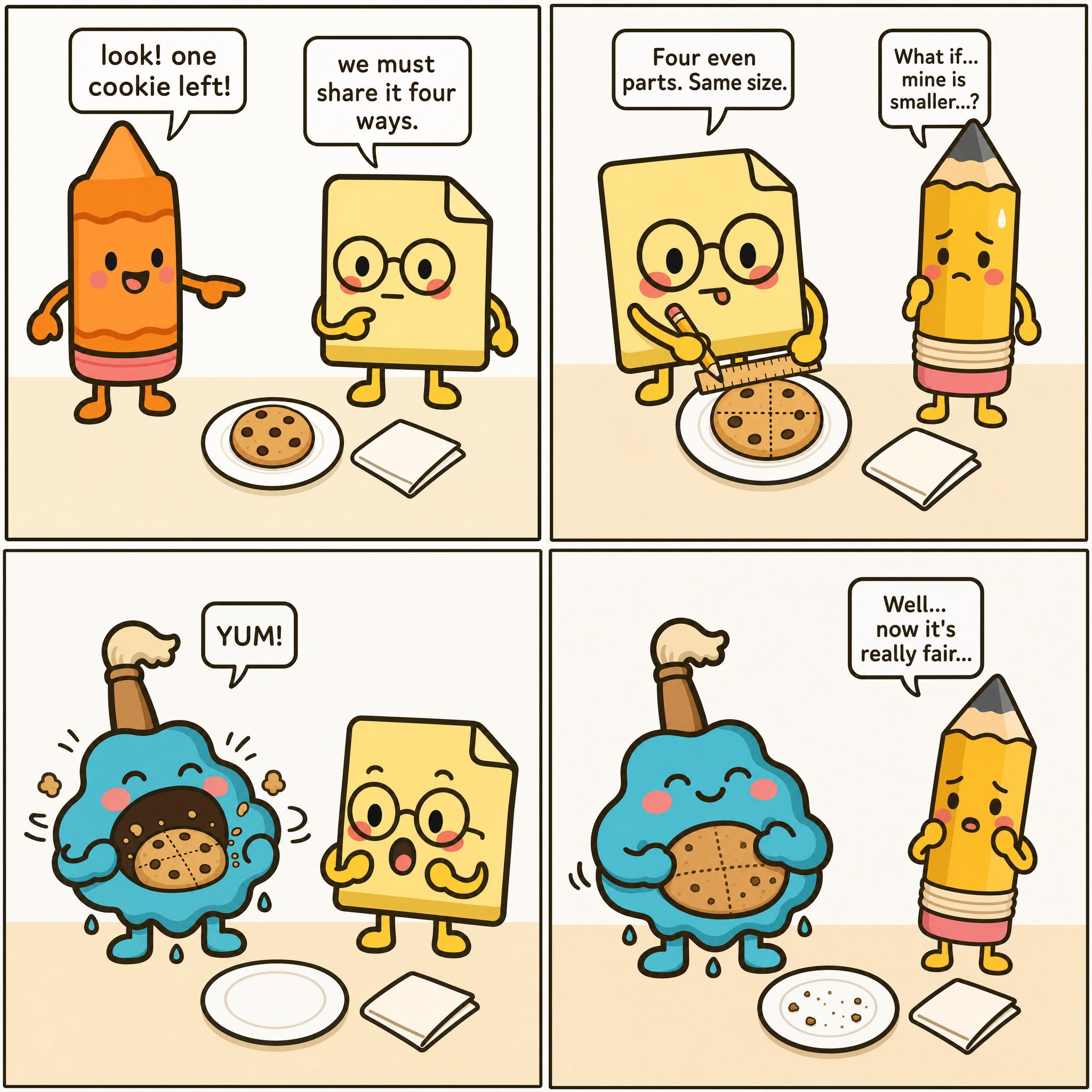 Sticky Splits The Last Cookie