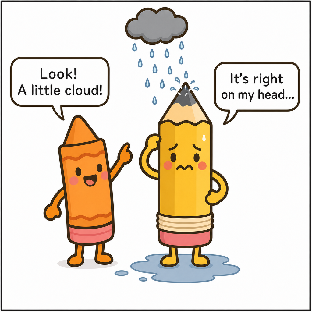 Smudge Slurps The Rain — panel 1