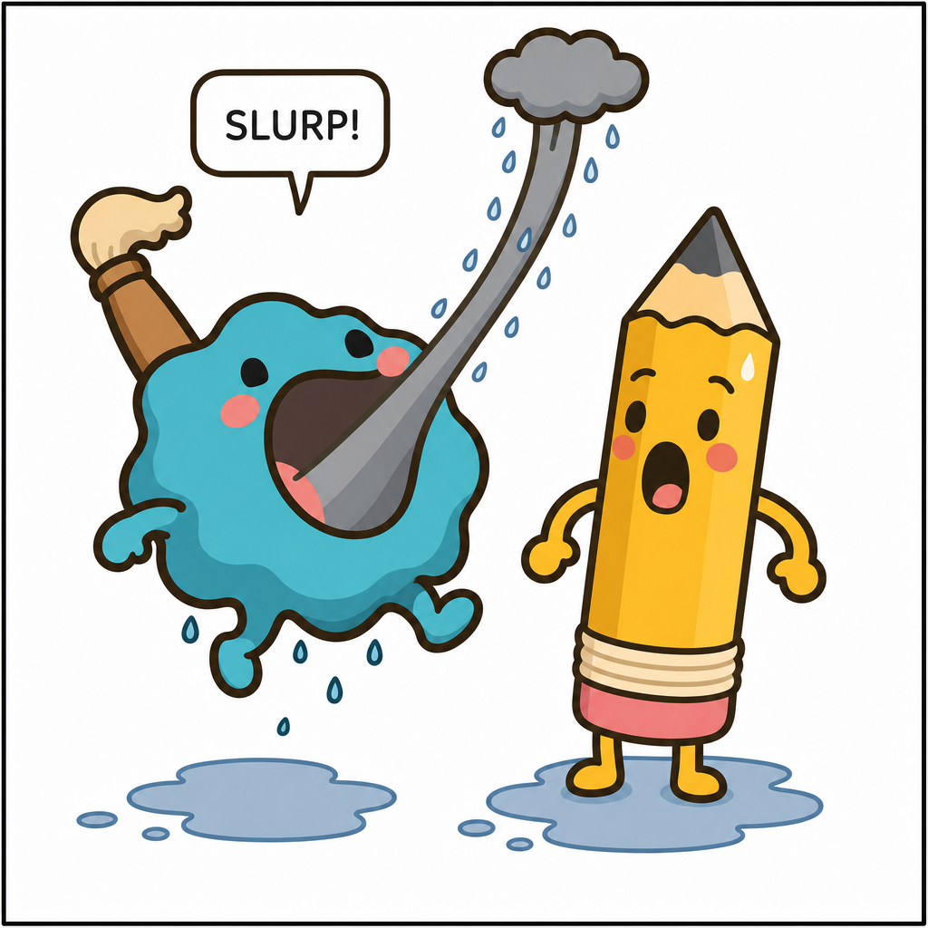 Smudge Slurps The Rain — panel 3