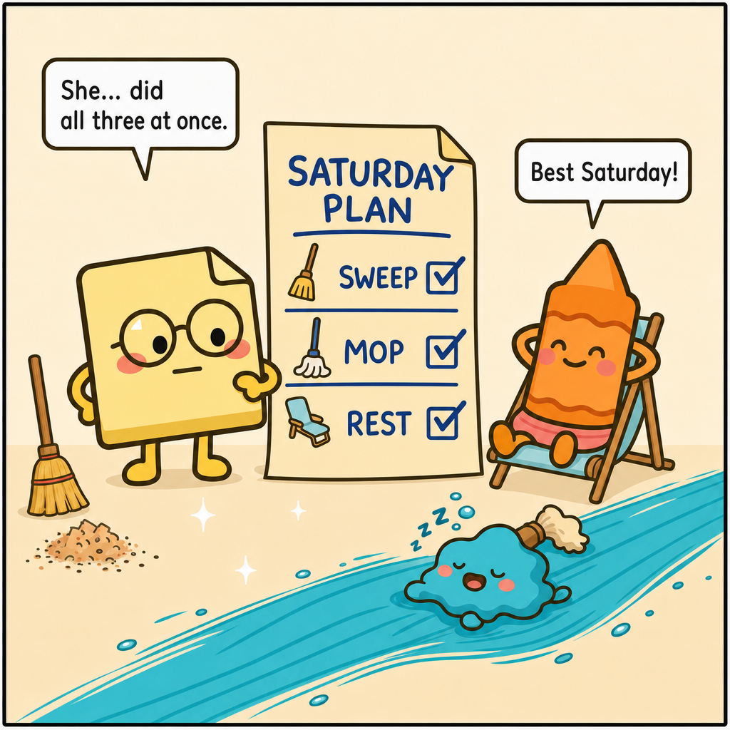 Smudge Mops The Whole Weekend — panel 4